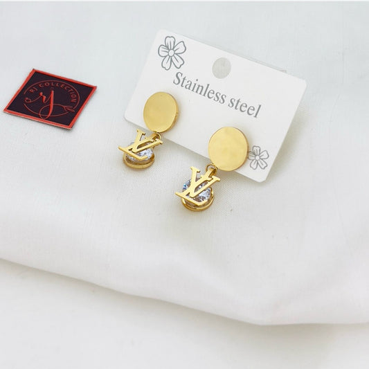 Luxe Monogram Earrings