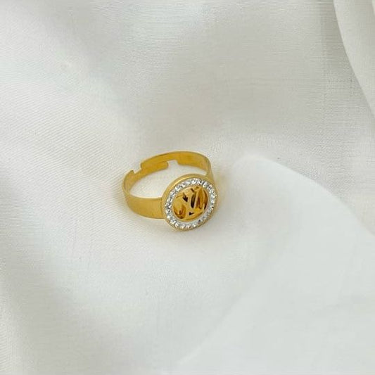 Luxe Emblem Ring