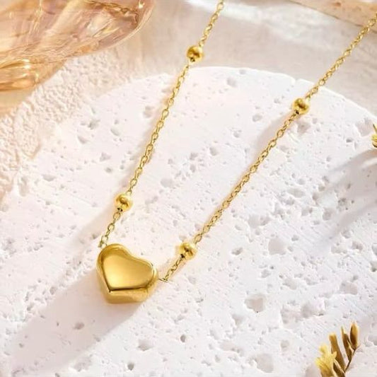 Golden Heart Locket